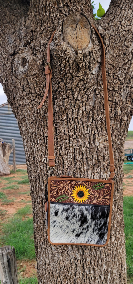 Sunflower crossbody