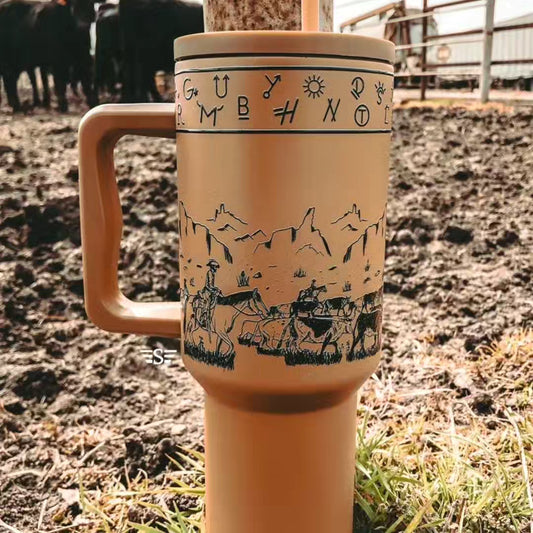 Cattle Drive 40oz Tumbler