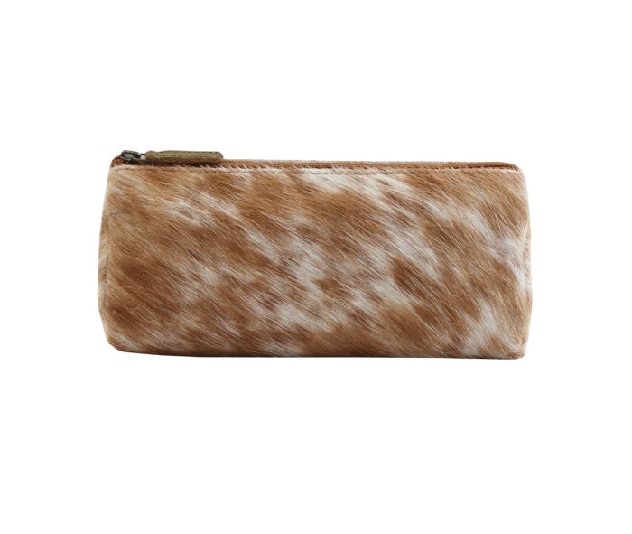 SANDY LEATHER POUCH