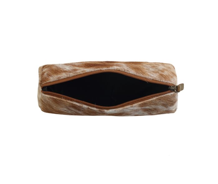 SANDY LEATHER POUCH